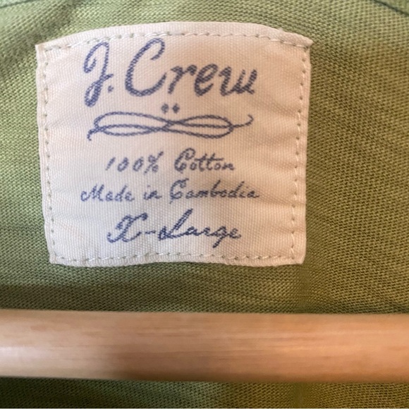 J. Crew mens sage green polo shirt xl - Picture 3 of 6